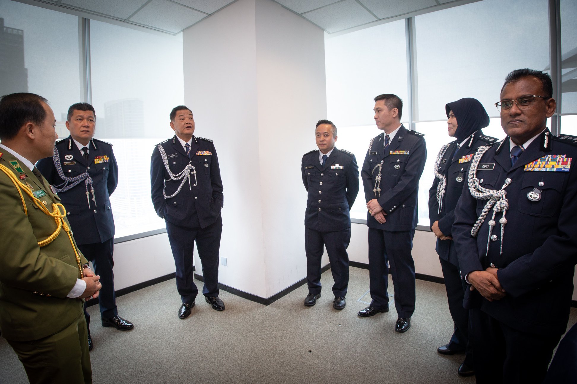 OFFICIAL VISIT BY INSPECTOR GENERAL OF POLICE OF ROYAL MALAYSIA POLICE ...