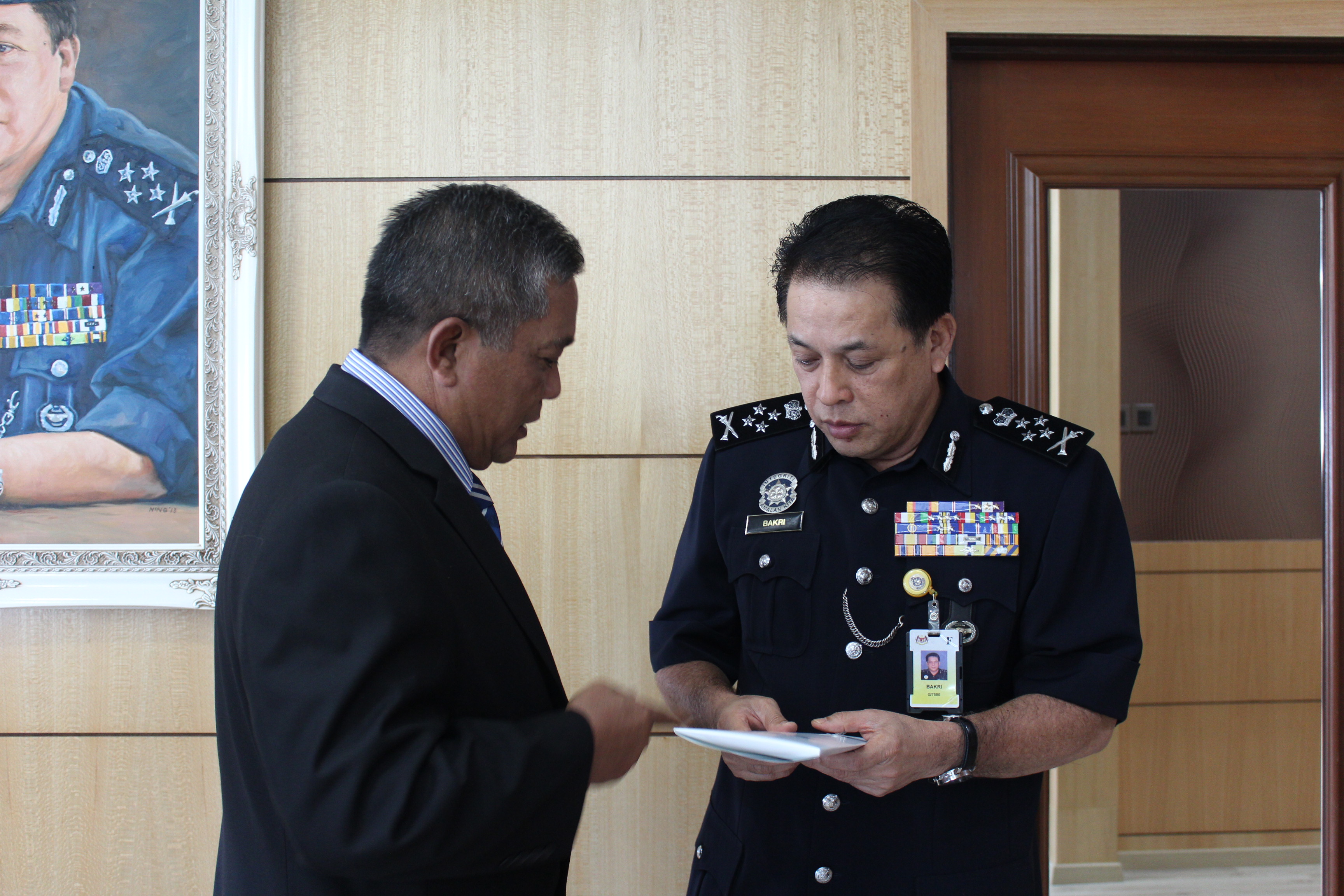 A Courtesy Call To Deputy Inspector General Of Police Royal Malaysia Police