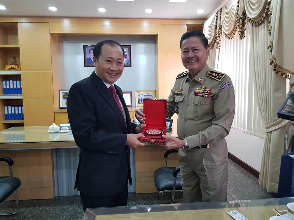WORKING VISIT TO CAMBODIAN NATIONAL POLICE HEADQUARTERS