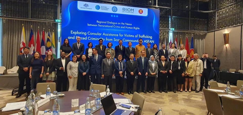 ASEANAPOL Secretariat Participates in AICHR Thailand Regional Dialogue on Anti-Scam and Victim Assistance