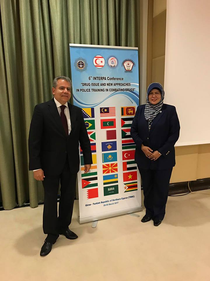 6th INTERPA Conference themed "Drug Issue and New Approaches in Combating Drugs" held in Girne, Turkish Republic of Northern Cyprus from 28-30 April 2017.