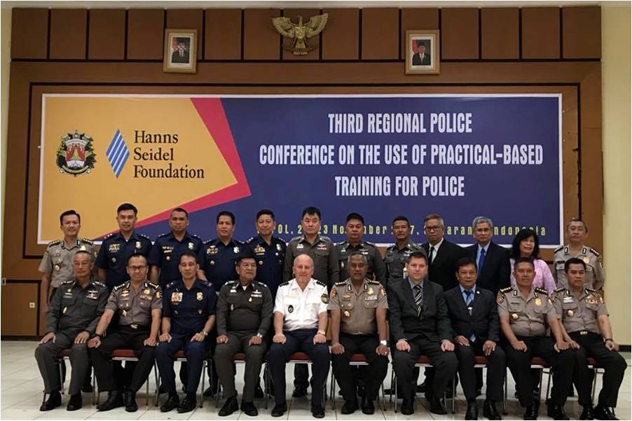 THE SECRETARIAT PARTICIPATES ON THE  THIRD REGIONAL POLICE CONFERENCE ON THE USE OF PRACTICAL-BASED TRAINING FOR POLICE OFFICERS