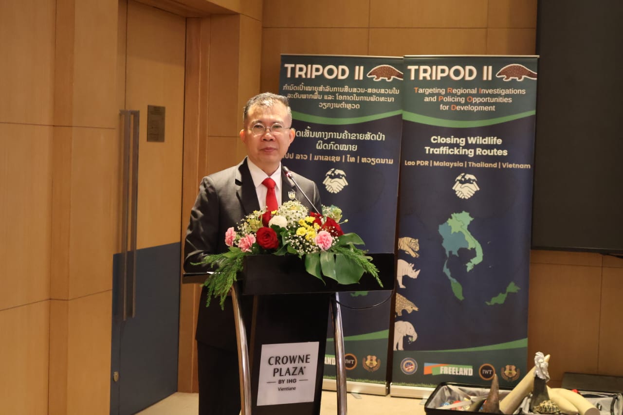 ASEANAPOL, FREELAND and LPF Strengthen Action Against Wildlife Trafficking at Wattay International Airport
