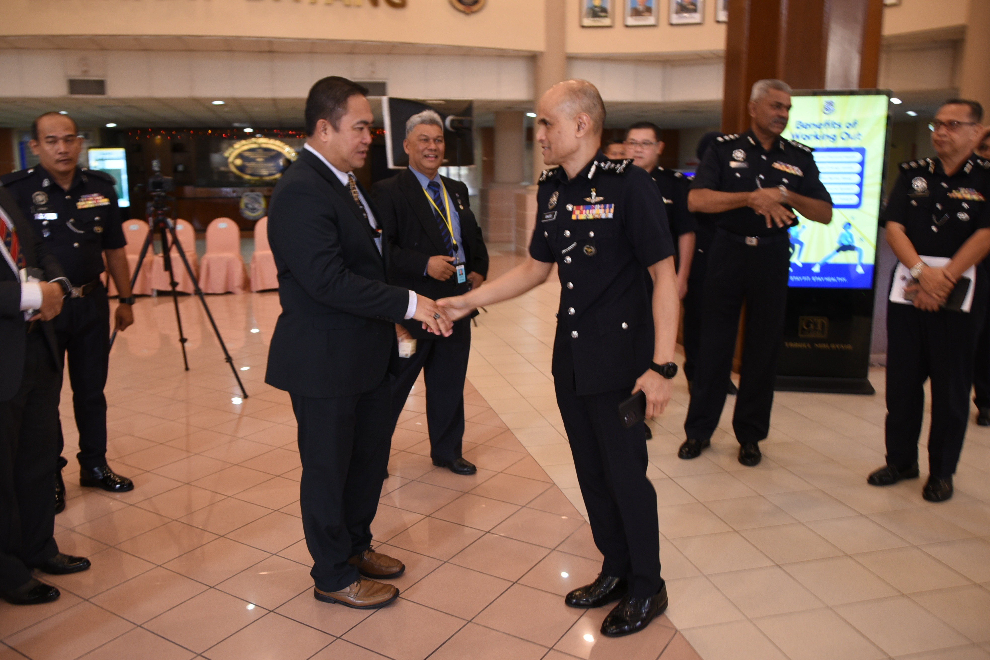 ASEANAPOL Secretariat's Working Visit to the Commandant of the Royal Malaysia Police College, Kuala Lumpur