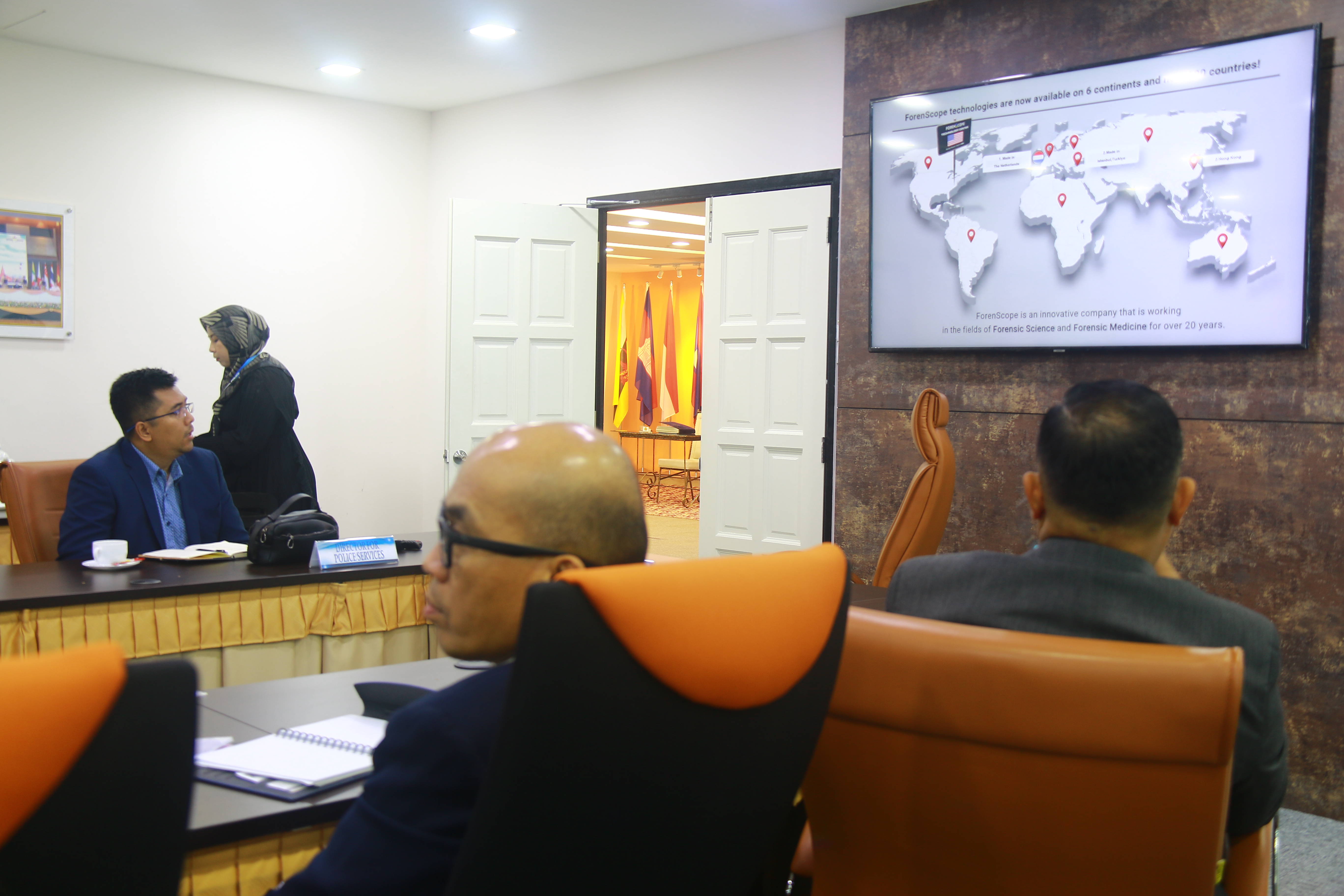 ASEANAPOL Secretariat Welcomes FORENSCOPE