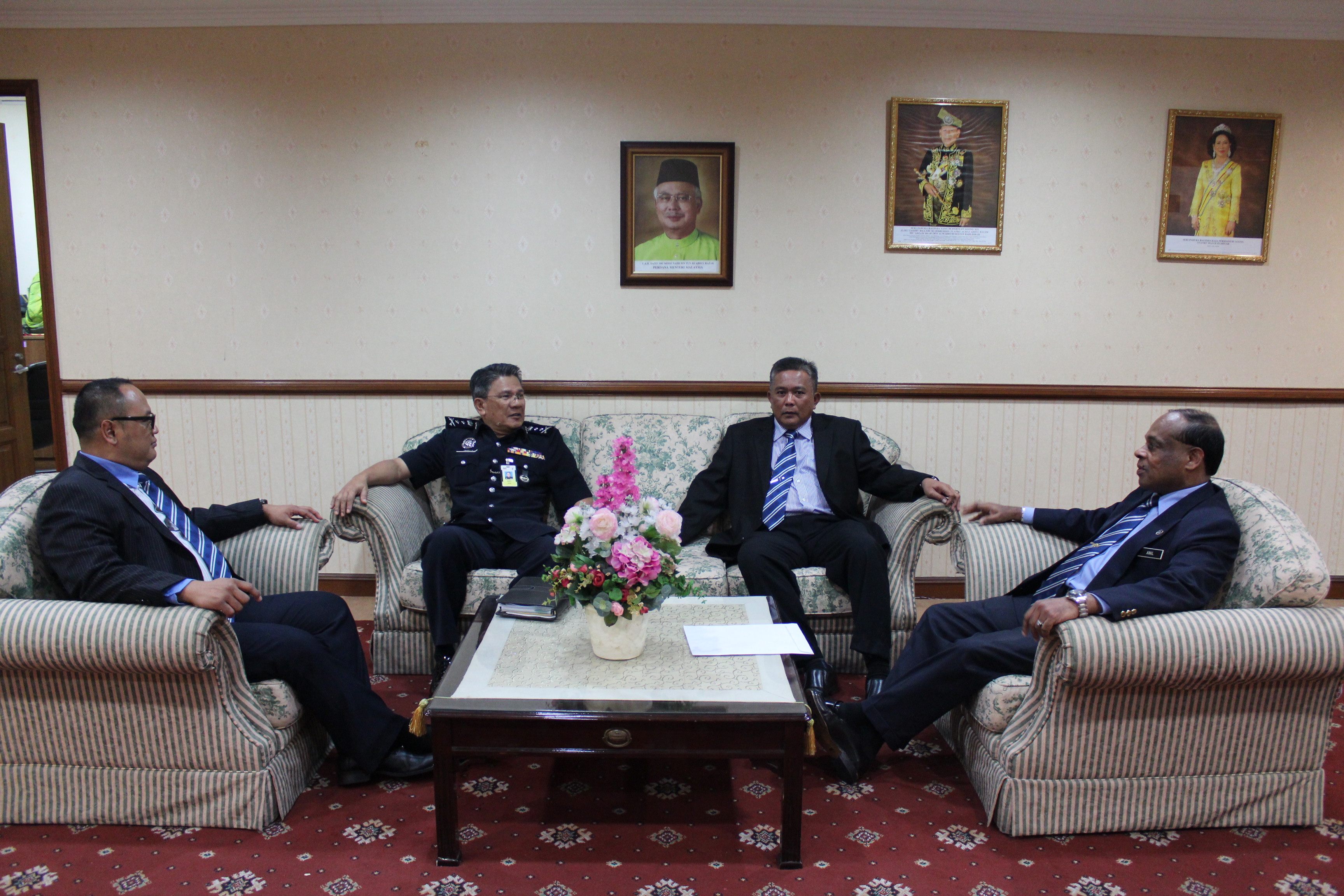 Courtesy Call to The Director for Management, Royal Malaysia Police