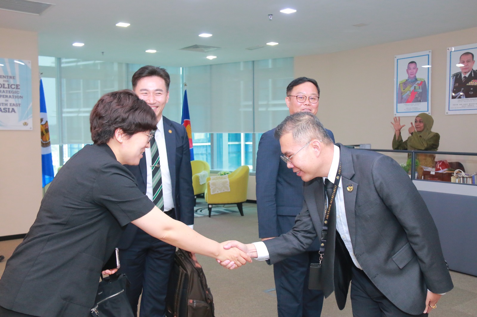 ASEANAPOL Secretariat Hosts Regional Security Cooperation Meeting with the Korea National Police Agency