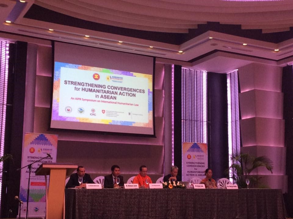 ASEANAPOL SECRETARIAT PARTICIPATES ON A SYMPOSIUM ON HUMANITARIAN LAW