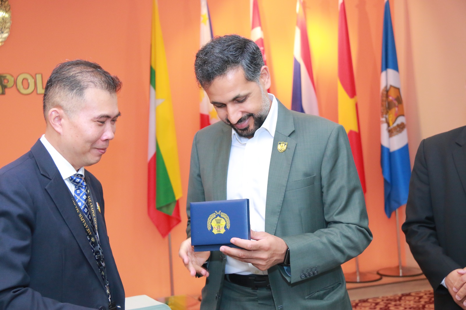 ASEANAPOL Secretariat Strengthens Cooperation with UAE Regional Police Attaché