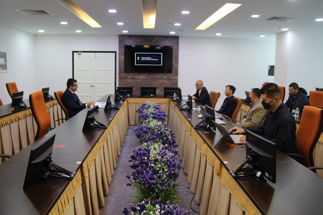 VISIT FROM MR. SINAN CEM BAŞ, COUNSELLOR, DEPUTY HEAD OF MISSION EMBASSY OF THE REPUBLIC OF TURKEY, MALAYSIA TO ASEANAPOL SECRETARIAT OFFICE 22TH AUGUST 2022 AT 11.30AM