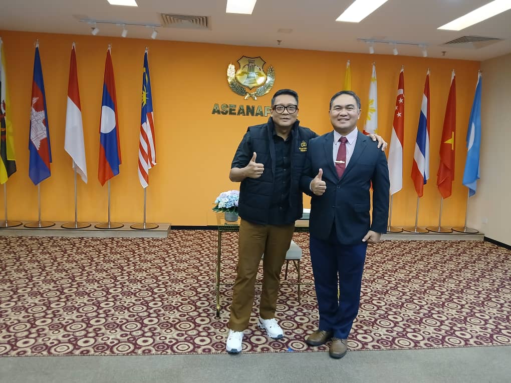 THE VISIT OF INDONESIAN NATIONAL POLICE