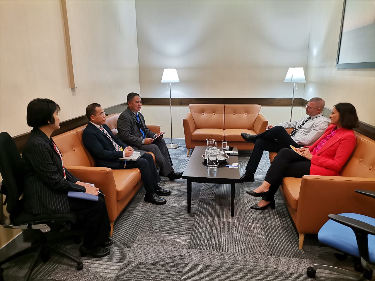 ASEANAPOL Secretariat Executive Director Meets with Australian High Commissioner