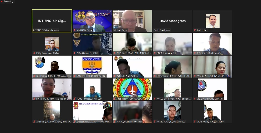 the ASEANAPOL Secretariat, in partnership with the International Association of Chiefs of Police (IACP), conducted an online Meeting, Presentations, and Networking event with the theme of Artificial Intelligence (AI) and Policing Internationally.