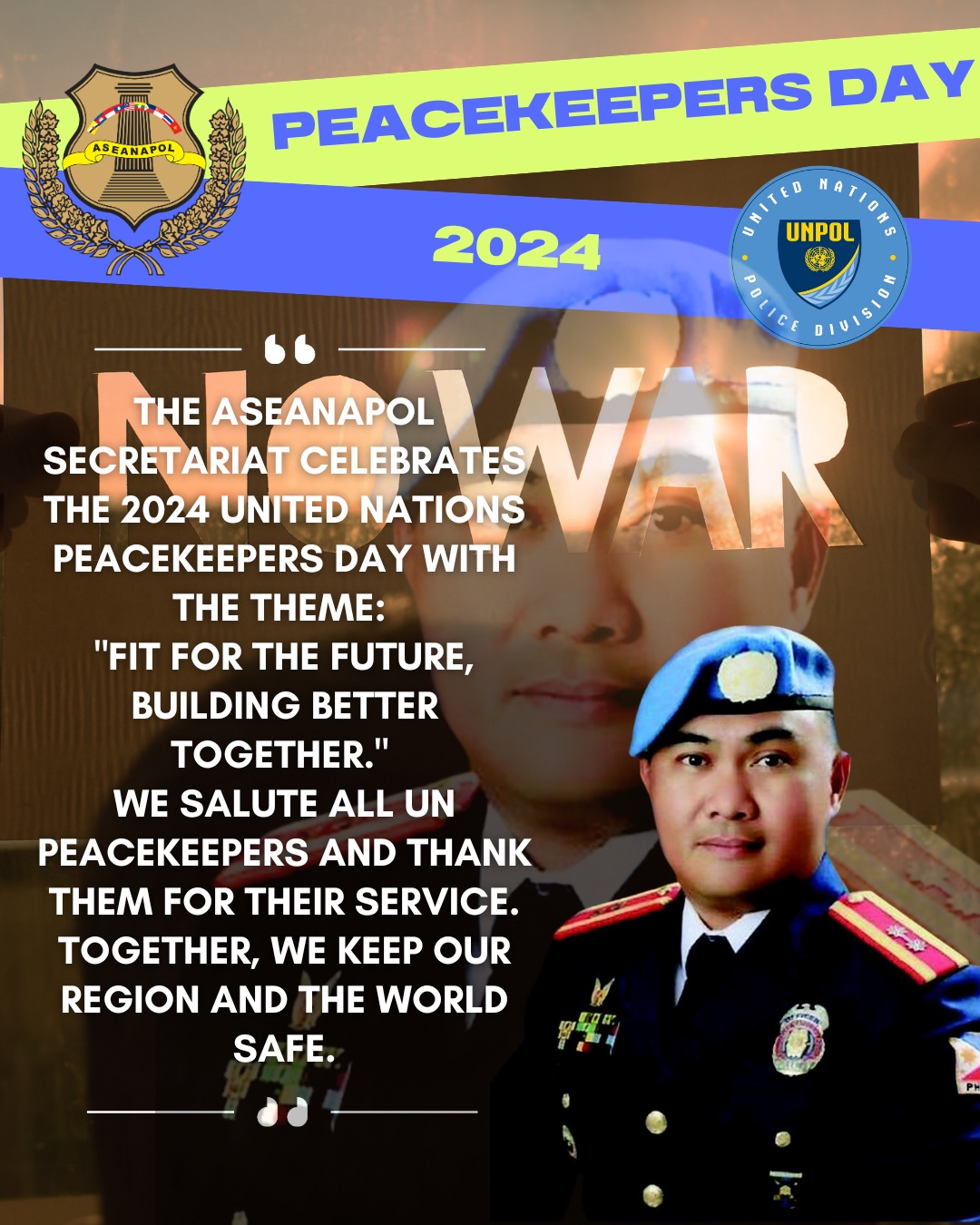 UN PEACEKEEPERS DAY 2024