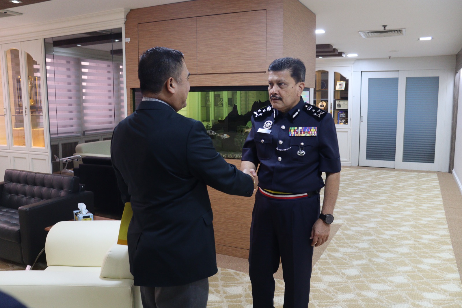ASEANAPOL Secretariat's Courtesy Call to the Director of Management Department of the Royal Malaysia Police