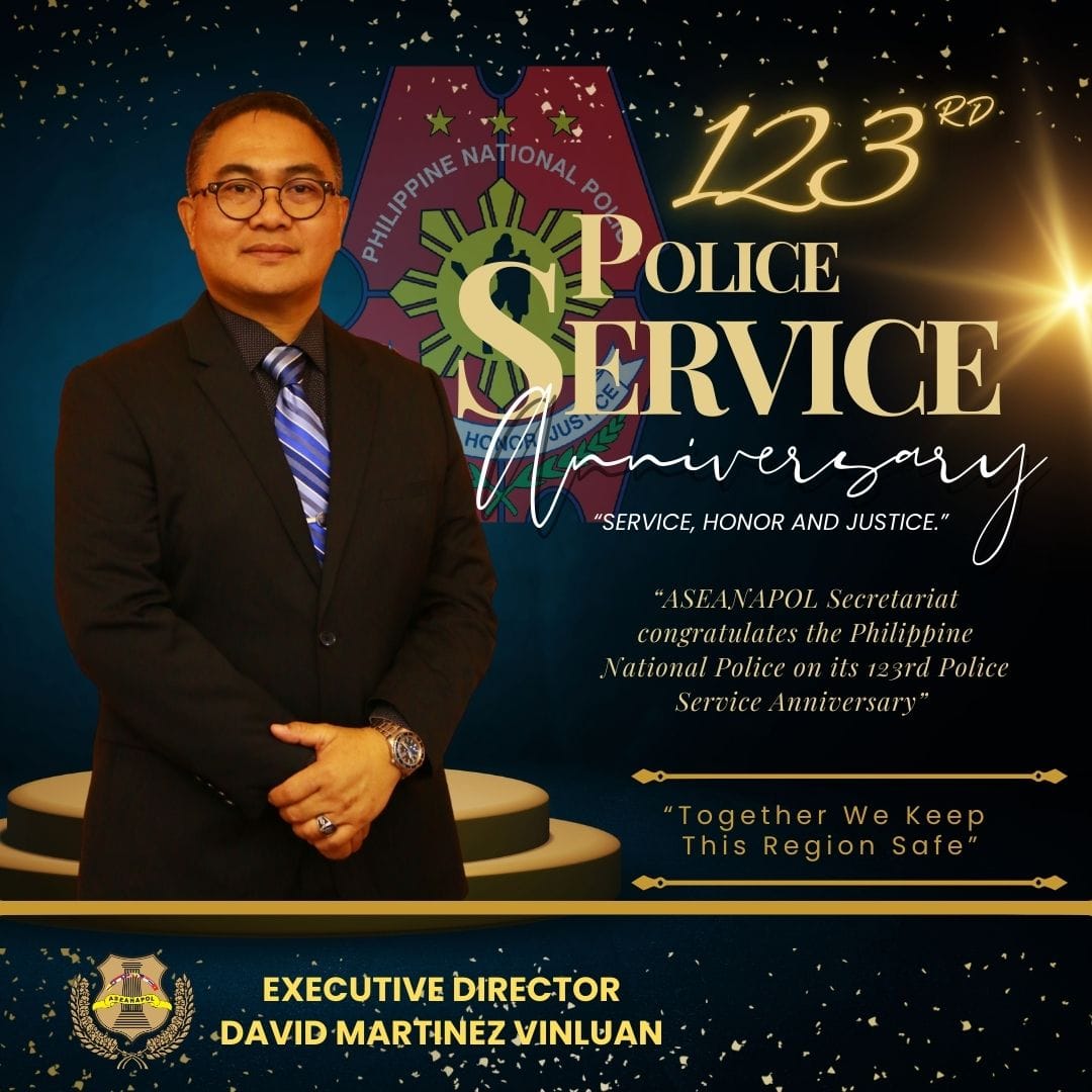 Philippine National Police on its 123rd Police Service Anniversary