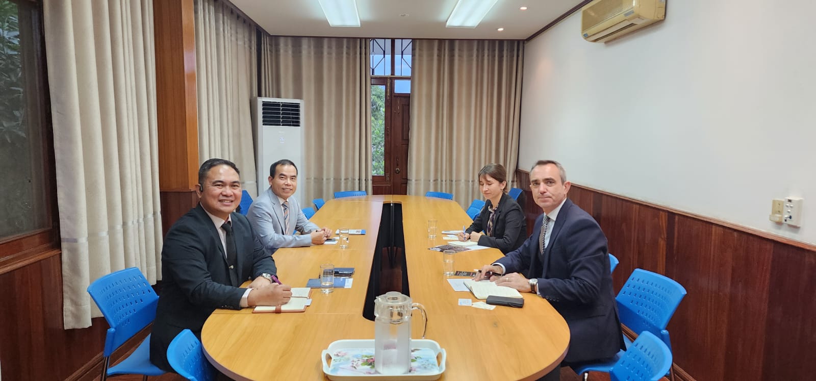 ASEANAPOL Secretariat's Working Visit to UNODC in Lao PDR