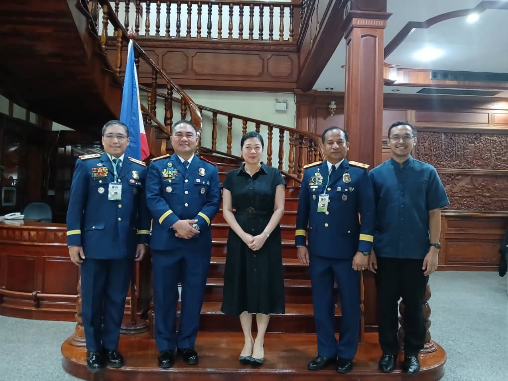 ASEANAPOL Secretariat Executive Director and PNP Director for Plans’ Working Visit to the Philippine Ambassador to Lao PDR