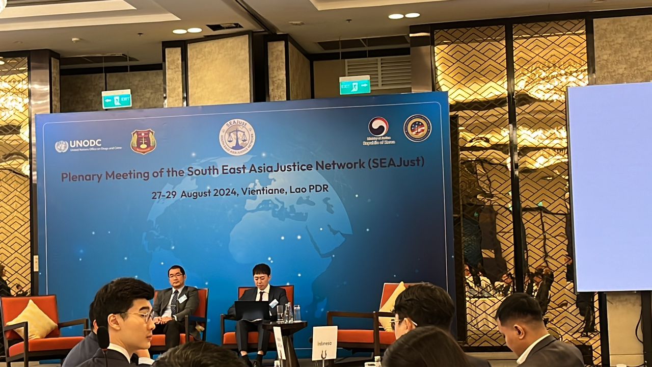ASEANAPOL Secretariat Participation in the UNODC’s Plenary Meeting of the South East Asia Justice Network (SEAJust)