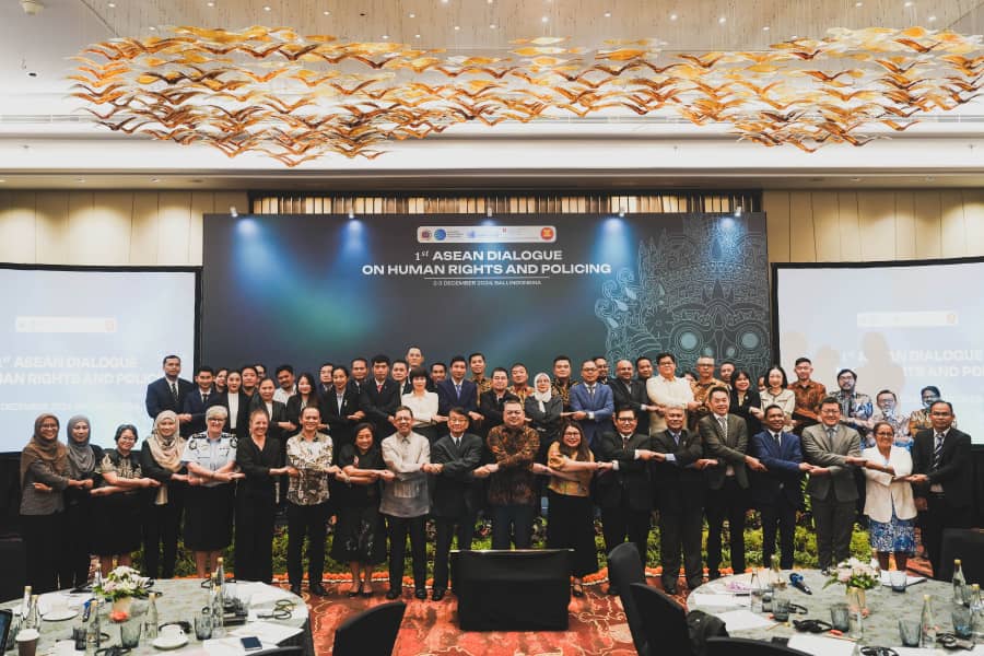 ASEANAPOL Secretariat Participates in 1st ASEAN Dialogue on Human Rights and Policing.