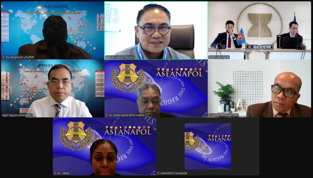 ASEANAPOL dan Sekretariat ASEAN sekali lagi mengesahkan hubungan strategik mereka dalam mesyuarat maya berkaitan kerjasama memerangi jenayah rentas negara.